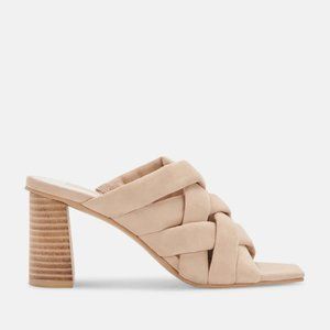 New Dolce Vita Poira Heels 8.5 Dune Suede New in Box